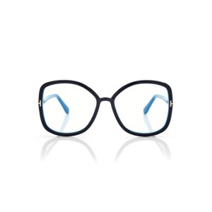 Tom Ford Blue Block Butterfly Optisk Dam Svarta | 834RJBVCL
