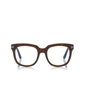 Tom Ford Blue Block Large Optisk Dam Mörk | 036AFWYLI