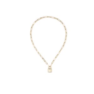 Tom Ford Chain Padlock Pendant Smycken Dam Guld | 619WTUMRQ