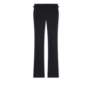 Tom Ford Hopsack Tailoring Flares Byxor Dam Svarta | 715LQJCKE