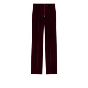 Tom Ford Jersey Velvet Jogger Byxor Herr Vinröda | 620OBNCDQ