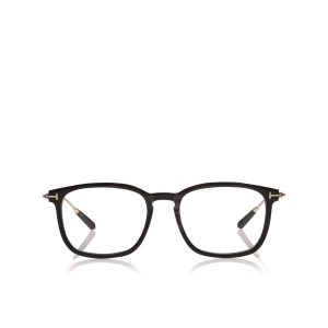 Tom Ford Key Bridge Round Horn Optical Optisk Herr Svarta | 325DFXCSQ