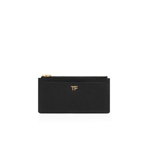 Tom Ford Läder Multifunctional Wallet Liten Plånbok Dam Svarta | 546RCBJGX