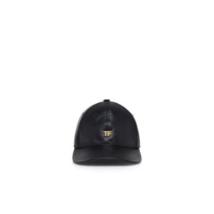 Tom Ford Läder Tf Baseball Hatt Dam Svarta | 390SXPALU