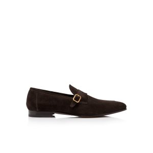 Tom Ford Mocka Dover Loafers Herr Choklad | 817EXQHNG
