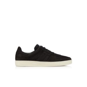 Tom Ford Nubuck Radcliffe Sneakers Herr Svarta Grädde | 185SWOYLT