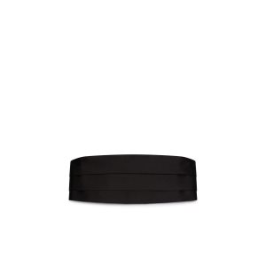 Tom Ford Satin Cummerbund Slipsar Herr Svarta | 785QZDLJB