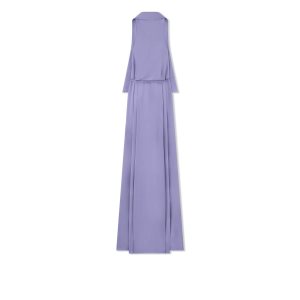 Tom Ford Silk Maroccaine Evening Klänning Dam Lila | 293YVDXBP