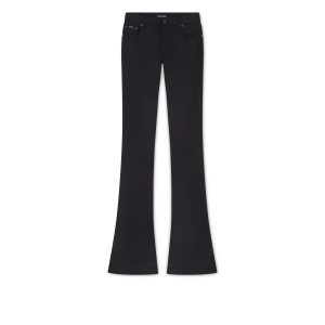 Tom Ford Stretch Flare Jeans Dam Svarta | 790UBKNZW
