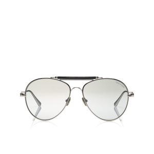 Tom Ford Tom N.16 Glasögon Herr Silver | 543OVLPWU