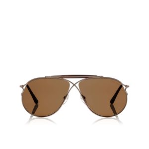 Tom Ford Tom N.6 Solglasögon Herr Rosa Guld Bruna | 542SEZJRG