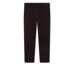 Tom Ford Ull Mohair Twill Atticus Trouser Byxor Herr Vinröda | 649JEADCS