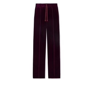 Tom Ford Viscose Velvet Tailored Joggers Byxor Dam Kungsblått Lila | 234VGOIDT